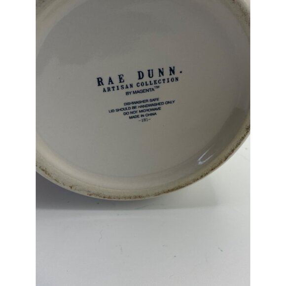 Rae Dunn Ceramic "Hold" Canister With Lid Artisan Collection By Magenta 181 - Picture 6 of 6